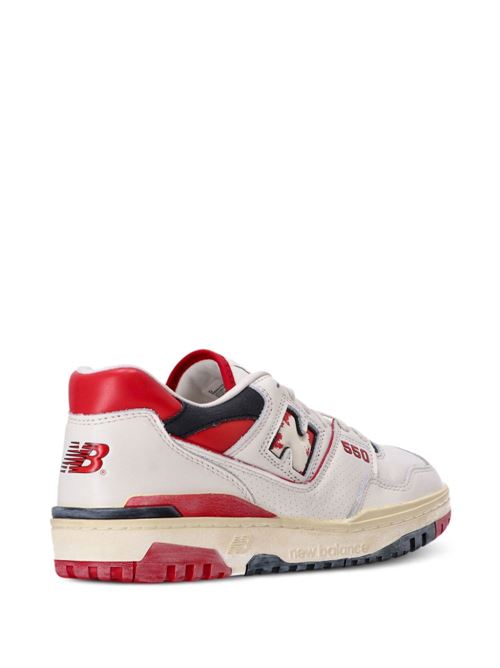 550 New Balance | BB550VGAOFF WHITE/RED